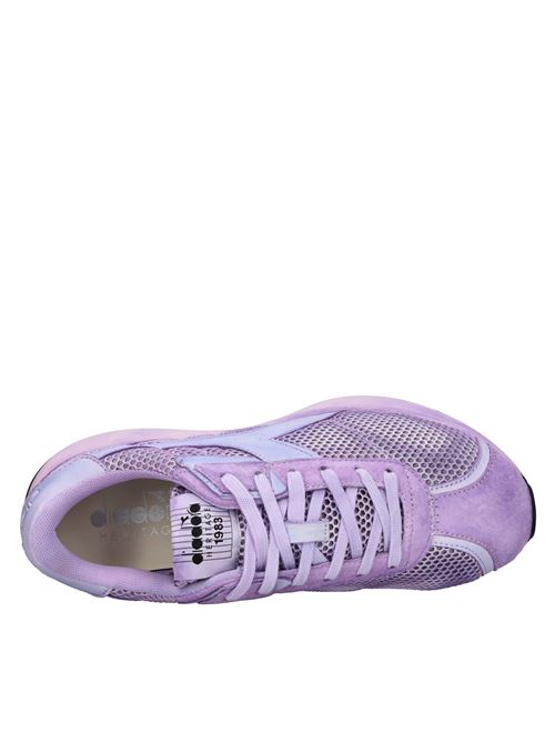 Leather and fabric sneakers DIADORA HERITAGE | MERCURY ELITE DIP-DYE WNVIOLA